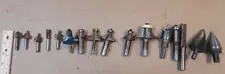 MIXED LOT OF 16 ROUTER BITS *