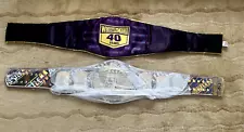 WWE WrestleMania 40 Limited Edition Winged Eagle Replica Title Belt NEW #69/200