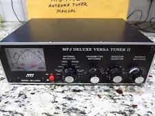 MFJ Enterprises MFJ-949E Deluxe Versa Tuner II: With Manual WORKS AS IT SHOULD