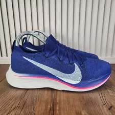 Nike Zoom Vaporfly 4% Flyknit AJ3857-400 Womens 8 (Men 6.5) Royal Blue Low Shoes