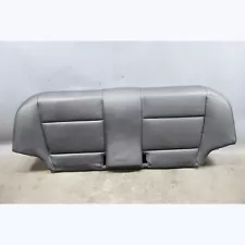 2009-2012 BMW E90 3-Series Sedan Rear Seat Bottom Bench Pad Black Leather OEM