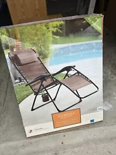 Sonoma Zero Gravity Antigravity Patio Lounge Chair - New - Super Comfortable