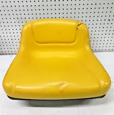 John Deere Mid Back Riding Mower Seat MPN GY20495 OEM Has Rips or Tears