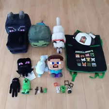 Minecraft Bulk Sales Plush Toy Lucky Bag Cap Mascot Figure Keychain Game T1930