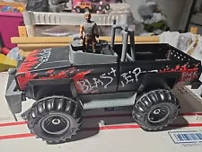 VTG 1983 Tonka Steel Monsters Blaster Mad Max Truck With TALON Action Figure