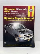 Haynes 24067 Repair Manual for Chevrolet & GMC Pick-ups (2007-2009) 2WD & 4WD