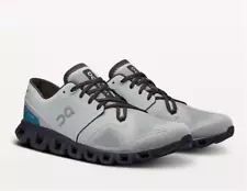 Sale off 20%! Men's On Cloud X 3 Glacier | Iron Running Shoes Freeship