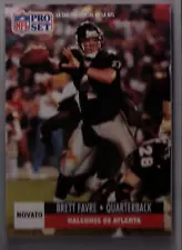 1991 Brett Favre Farve rookie football card SPANISH 262