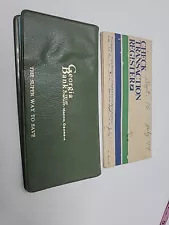 Vintage Savings Bank Book & Check Transaction Register