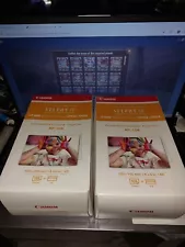 2 boxes of Canon RP-108 Color Ink & Paper Set For SELPHY Compact CP910 CP820