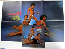 BONEY M Love For Sale LP Original w/Large Poster!! 1977 Frank Farian Disco #246