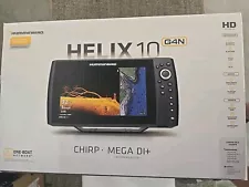 Humminbird Helix 10 CHIRP Mega Di GPS G4N CHO Fishfinder