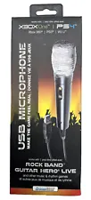 DreamGear USB Microphone Works With XBox One XBox 360 PS4 PS3 Wii U
