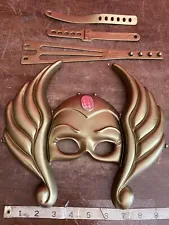 She Ra Princess Mask Costume Shera Mattel 1985 Masters Of the Universe MOTU