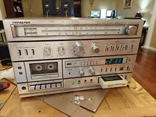 80’s Soundesign 5959 AM-FM Stereo Cassette Recorder 8Track Work Video Serviced