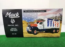 FIRST GEAR Mack 1960 B-61 Heavy-Duty Dump Truck 501 1/25 Scale DieCast NIB RARE!