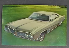 1968 Buick Wildcat Custom Sport Coupe Postcard Excellent Original 68