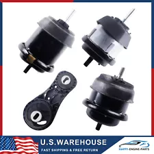 Engine Motor & Auto Trans Mount Set for 2009-2019 3.6L Buick Chevy Traverse GMC