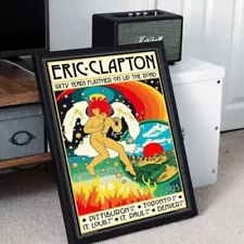 Sale Eric Clapton North American Tour 2023 Poster