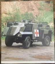 Book Clipping Photo British Saxon Armored Personnel Carrier