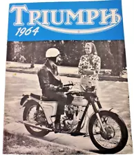 1964 Triumph Line For 1964 Dealership for Sales Brochure 15 Pages