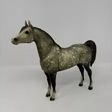 Breyer Horse Semi Gloss Dark Dapple Grey #213 Proud Arabian Stallion