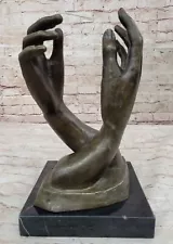 Rodin`s "The Cathedral" - Genuine Bronze Sculpture for Fine Art Collectors Sale