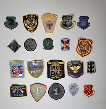 New ListingMilitary, LE, JROTC Patch Collector's Bundle (20 or more) - Lot 317