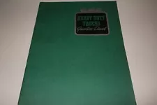 1948-49 GMC Truck Large Sales Catalog, Original