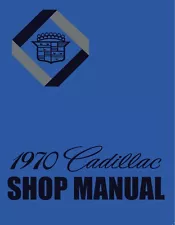 1970 Cadillac Shop Manual (For: More than one vehicle)