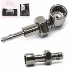 Gray Metal 4 Parts Screw Tobacco Portable Smoking Pipe + Silver Filter Screens