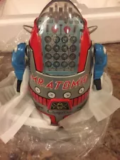 MTH Tin Mr Atomic battery robot 1-500 NIB