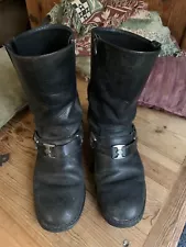 13M Leather Harley Davidson Boots