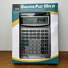 Calculated Industries | Qualifier Plus IIIfx Desktop Scientific Calculator 43430