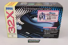 Sega Genesis 32X Console System Add-On CIB w/Manual, Inserts & Parts NO GAME