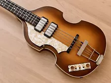 Hofner H500/1-61L Cavern Club '61 Violin Beatle Bass, Left-Handed w/ Case & Tags