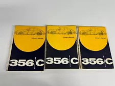 THREE (3) 1964 Porsche 356 C SC Owners Drivers Manual SET Original W