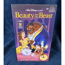 Beauty and The Beast Collectible VHS Box with Plush