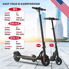 MegaWheels Folding Electric Scooter Kick Push E-Scooter for Kids Teens Adults