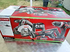 Craftsman 19.2V Tools 4-Piece Combo Kit W/2 Lithium Batteries & Charger PLS-READ