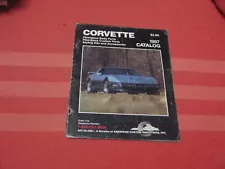 Chevrolet Corvette Fiderglass Body parts, styling kit catalog brochure 1987