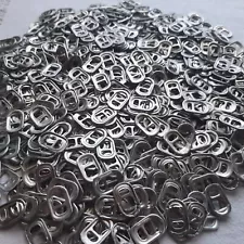 1000 Aluminum Silver Soda Tabs for Crafts. Pop/Soda/Pull Tabs/Beer tops