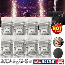 8 Bag Cold Spark Machine Solution for 3-5M Wedding Party Effect Show 200g