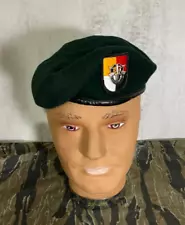 New Listing80's era US Army 3rd Special Forces Bancroft Green Beret Size Unknown.