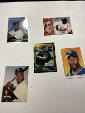 Bo Jackson 5 Baseball Cards