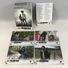 THE WALKING DEAD SEASON 4 PART 1 by Cryptozoic 2016 Complete Card Set (1-72)