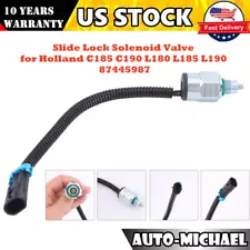 Spool Lockout Solenoid 87445987 for Case Skid Steer 410 420 430 435 440 445 465