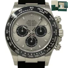 Rolex New Daytona 116519LN White Gold Oysterflex 2020 B/Paper/5YrWarranty #RL391