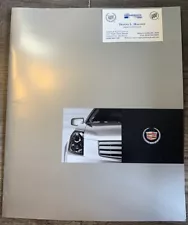 2003 Cadillac CTS Sales Brochure Catalog