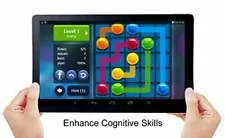 SENIOR GAMER- 10" FUN TABLET WITH 100 GAMES FOR SENIOR CITIZENS